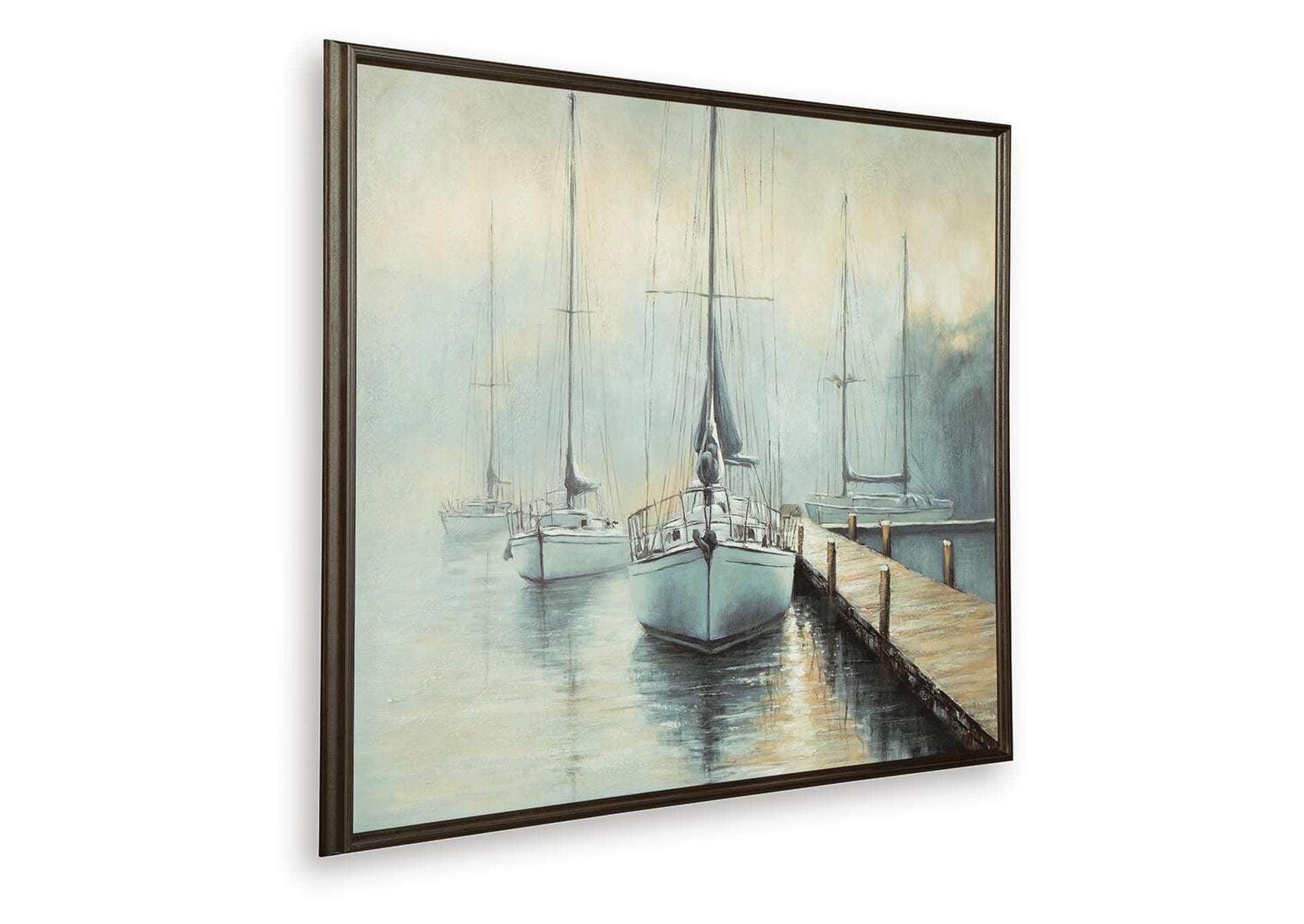 Worthney Wall Art angled view
