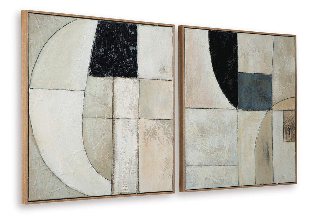Bexlen Wall Art (Set of 2) angled view