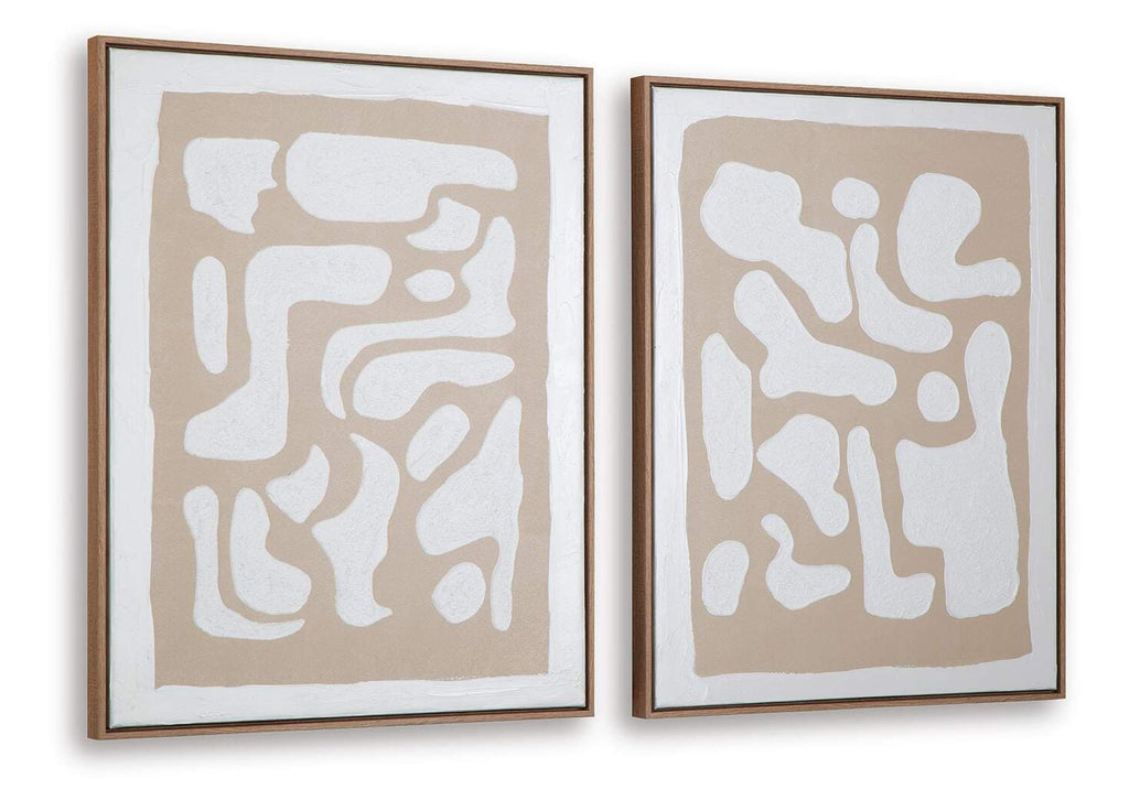 Waldett Wall Art (Set of 2) angled view