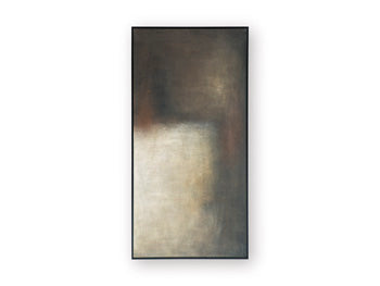 Wernmen Wall Art in Brown/Rust/Cream, front view