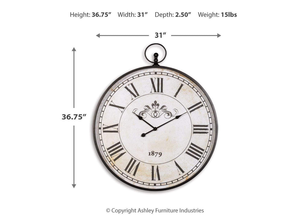 Augustina Wall Clock dimensions