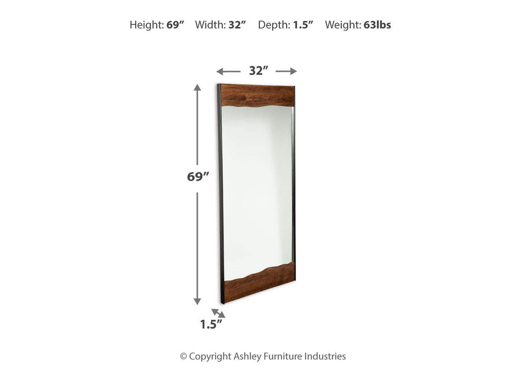 Panchali Floor Mirror dimensions