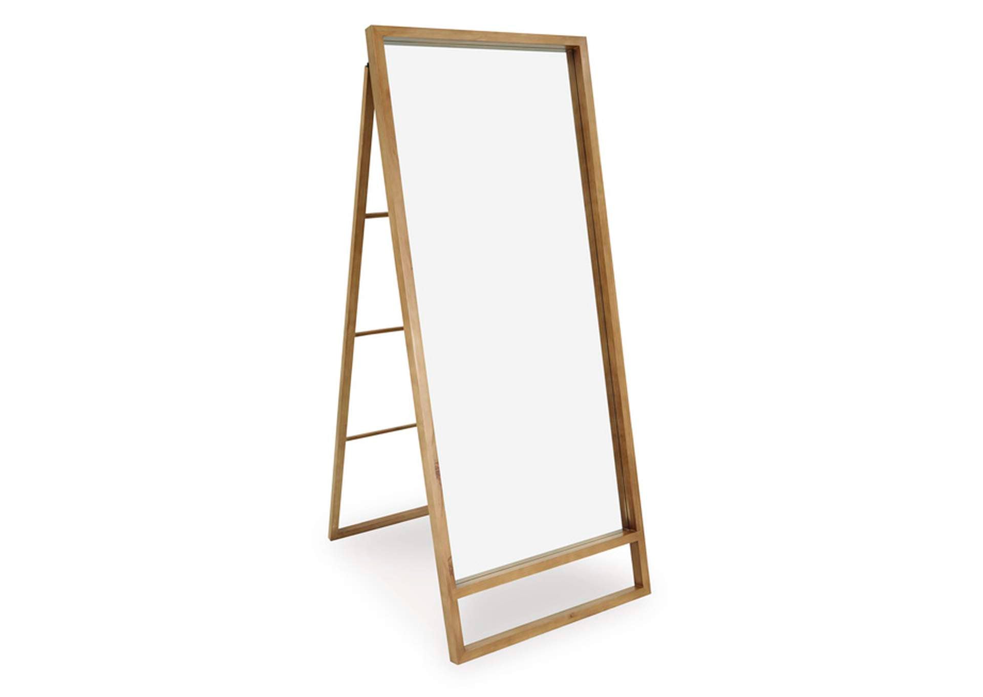 Devford Floor Mirror angled view