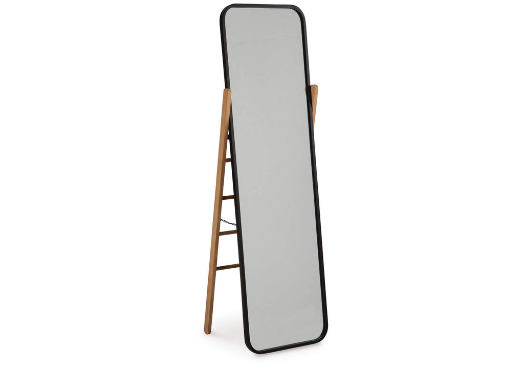 Bronick Floor Mirror angled view