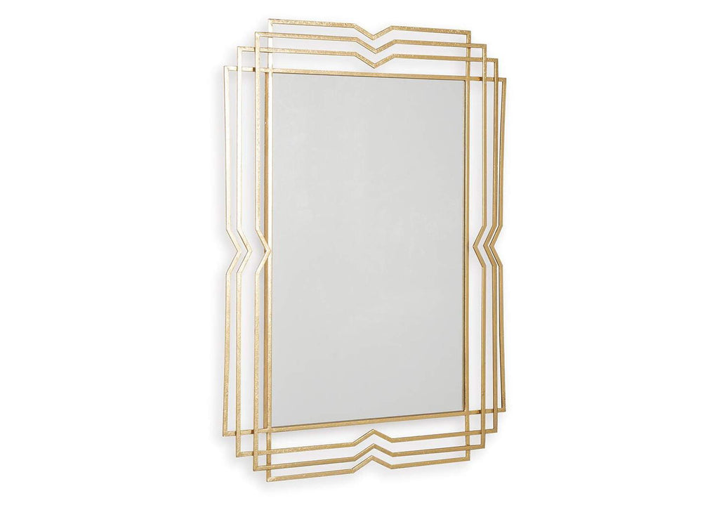 Claybrook Accent Mirror angled view