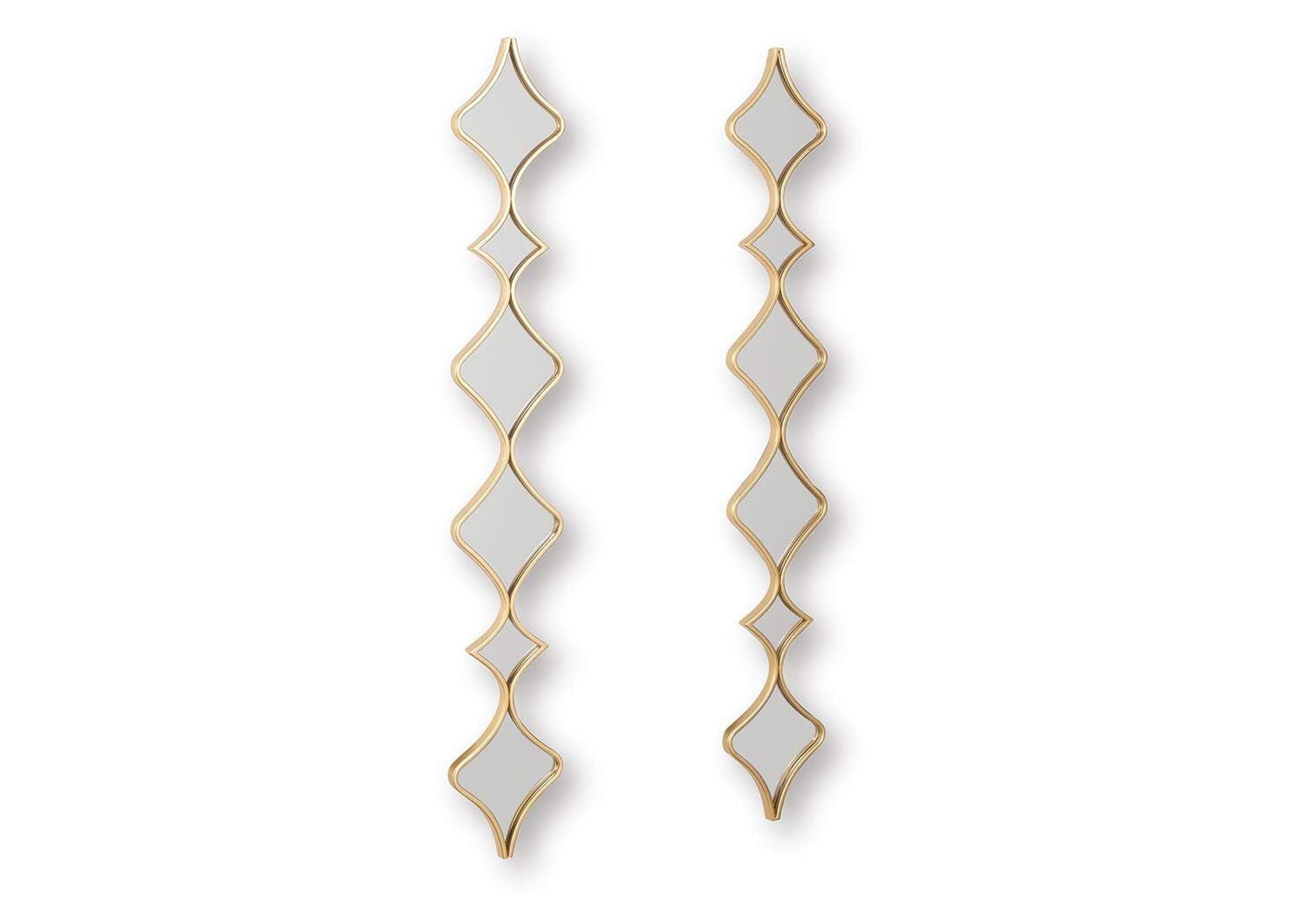 Harriswood Accent Mirror Set (Set of 2) angled view