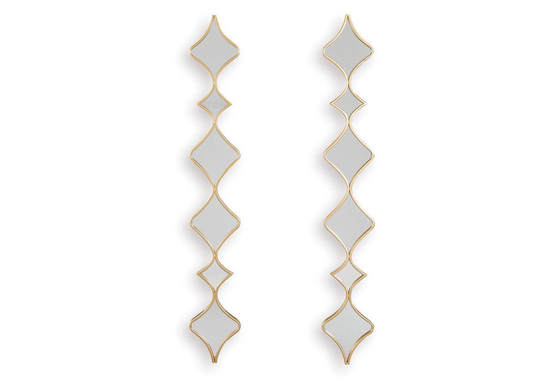 Harriswood Accent Mirror Set (Set of 2) front view