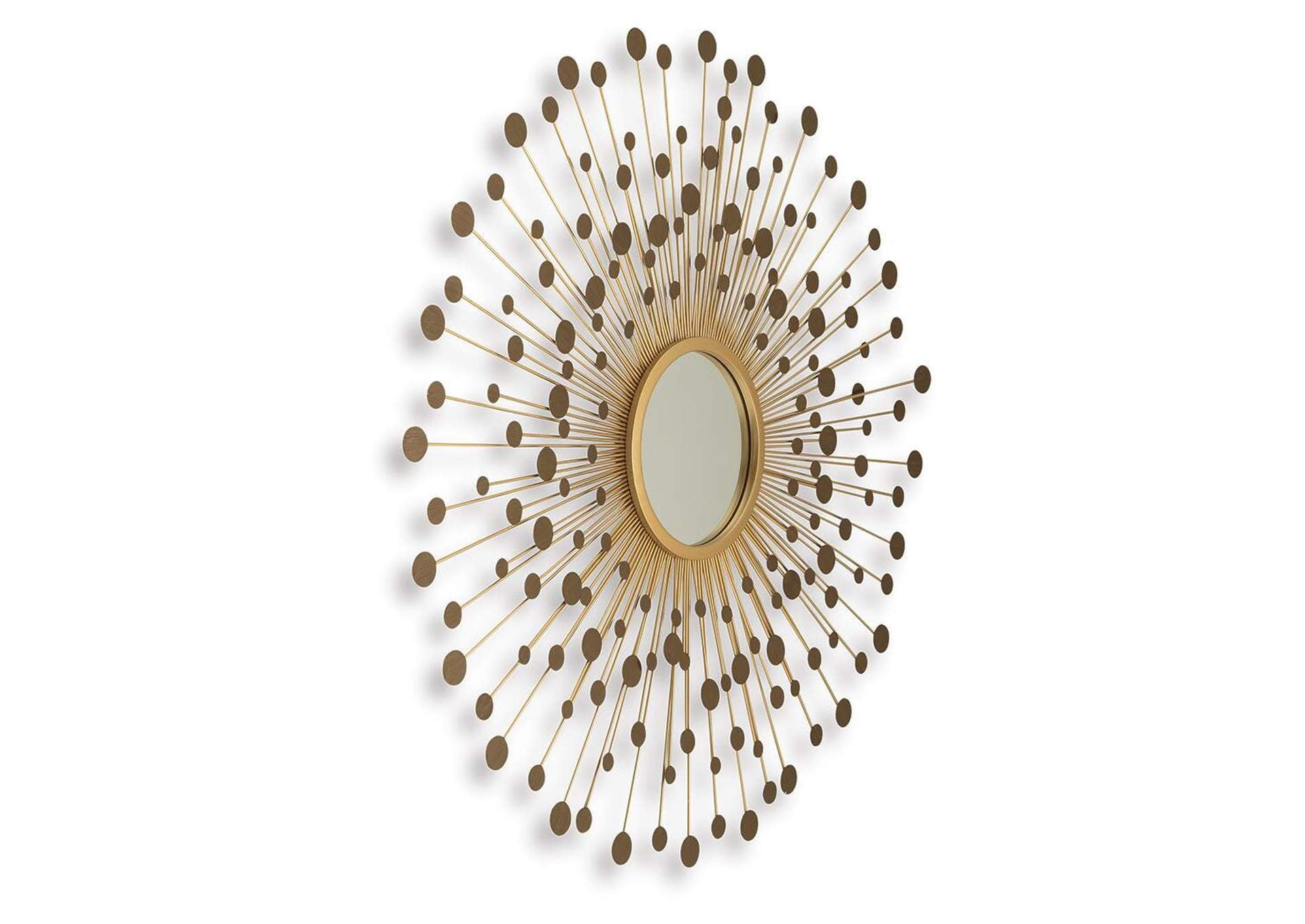 Morwenna Accent Mirror angled view