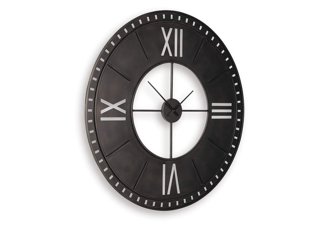 Lytle Wall Clock angled view