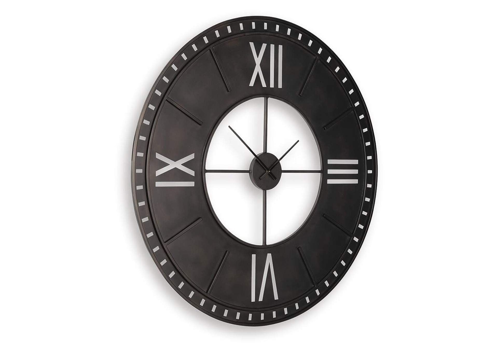 Lytle Wall Clock angled view