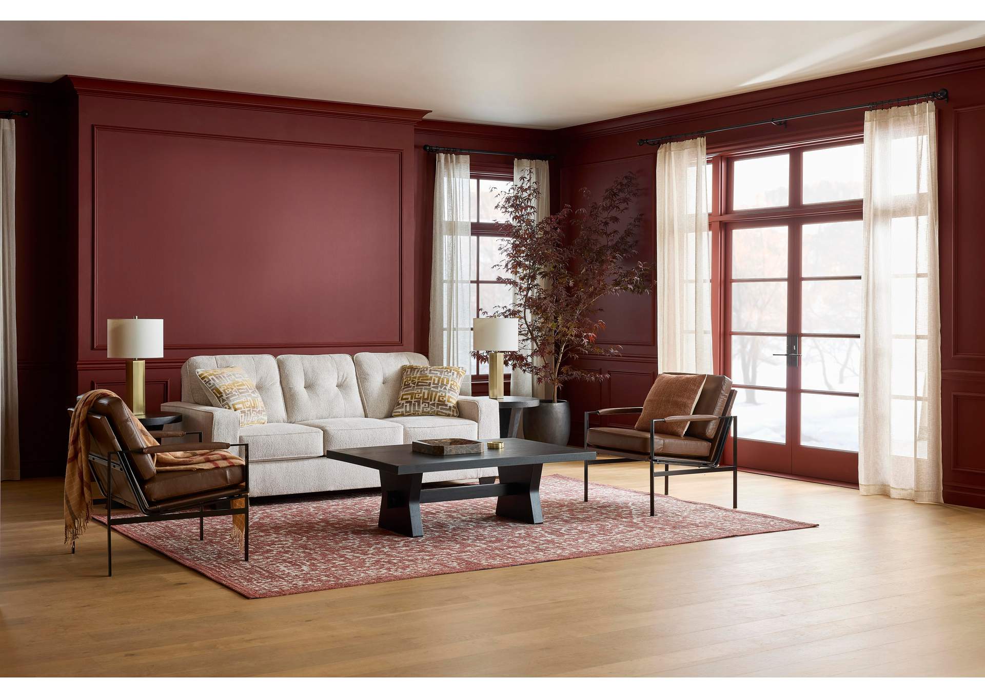 Storrow Sofa and Loveseat