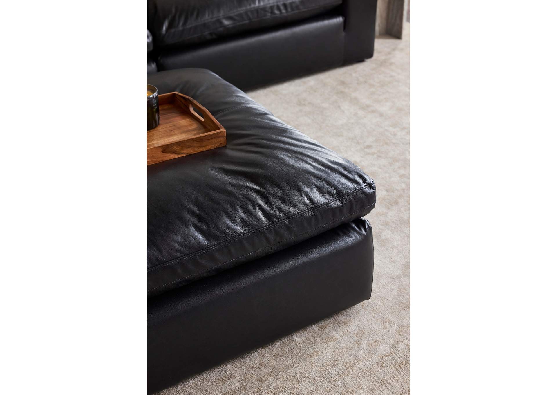 Emilia Oversized Accent Ottoman