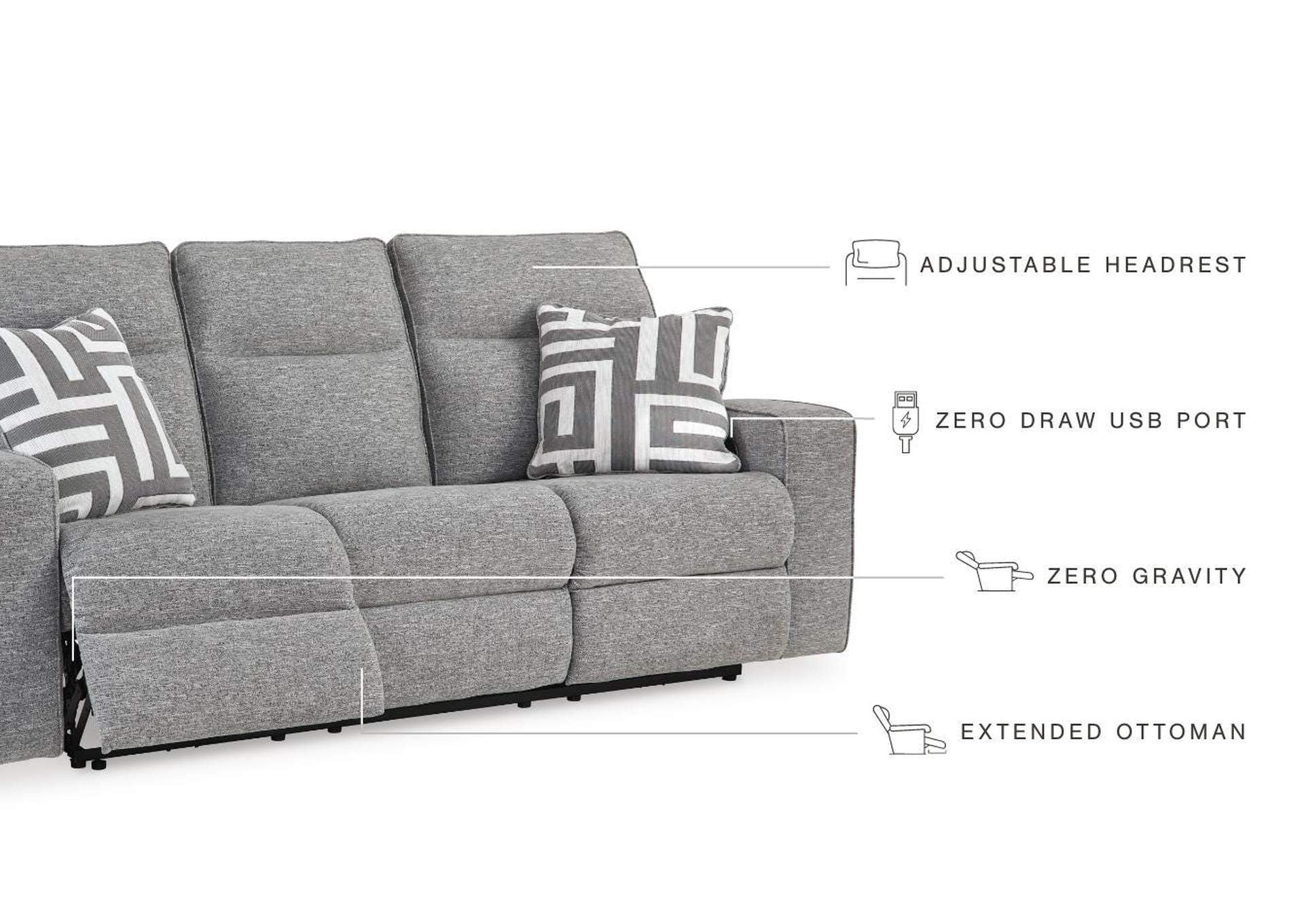 Biscoe Power Reclining Sofa