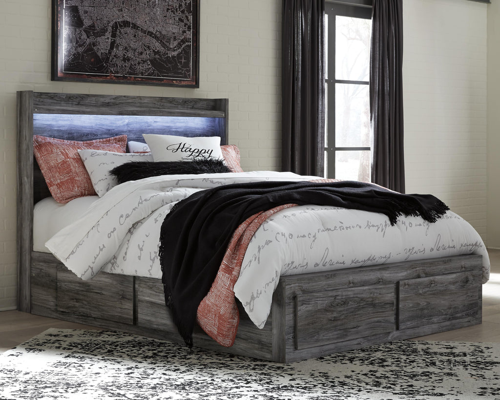 Baystorm Queen Panel Bed with 4 Storage Drawers - image 2