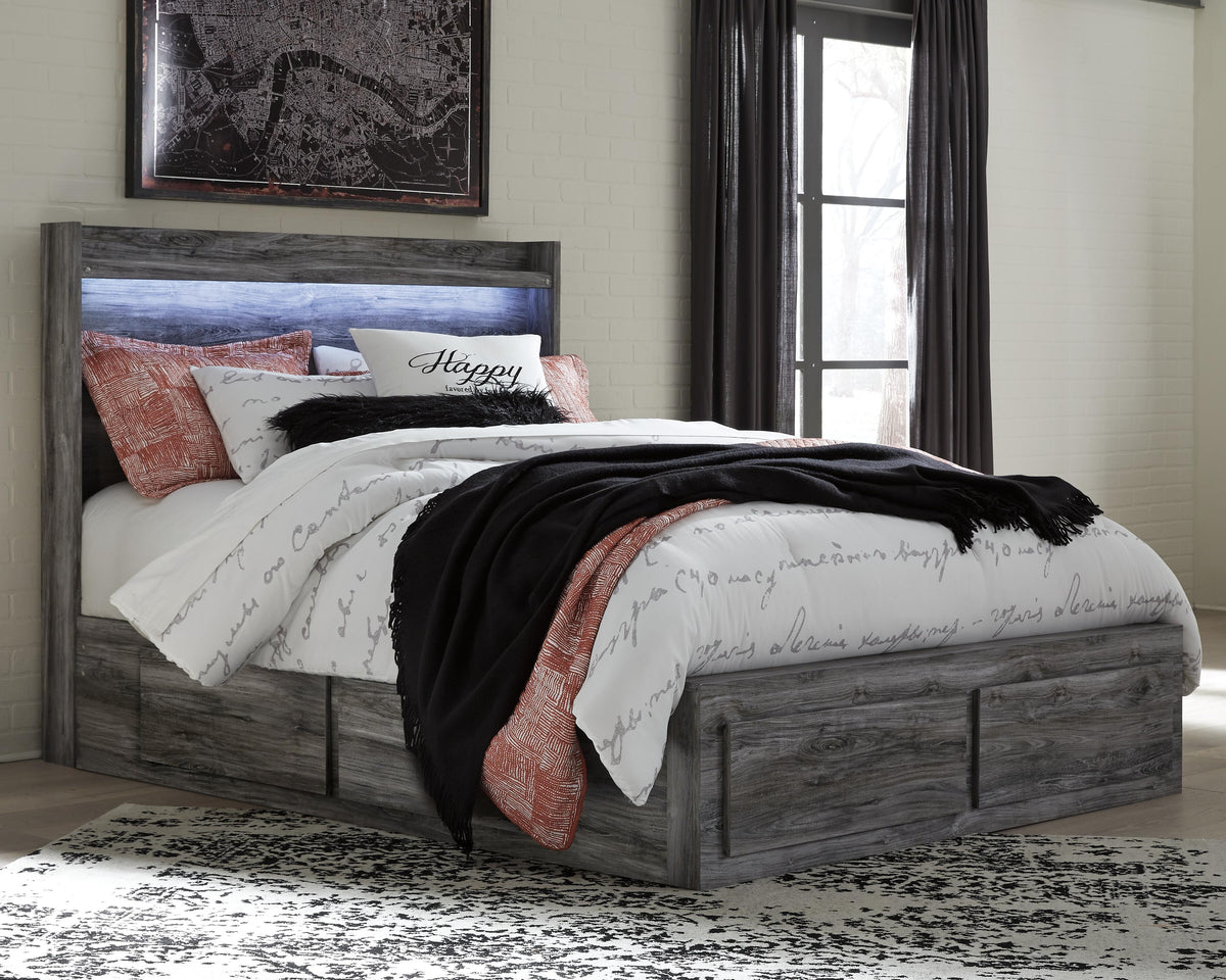 Baystorm Queen Panel Bed with 4 Storage Drawers - image 2