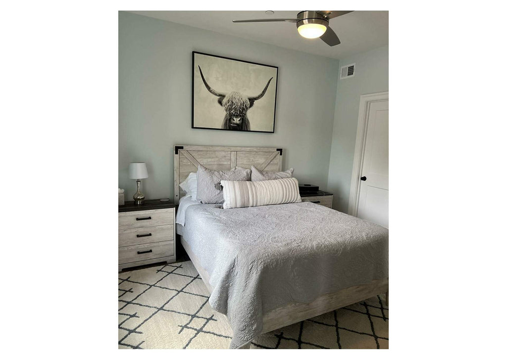 Shawburn Queen Crossbuck Panel Platform Bed