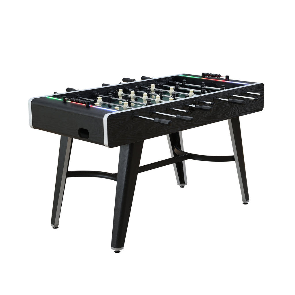 Amaya Indoor Foosball With Led In Black (3A Packing)