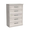 Avalanche 5-Drawer Chest In Antique White