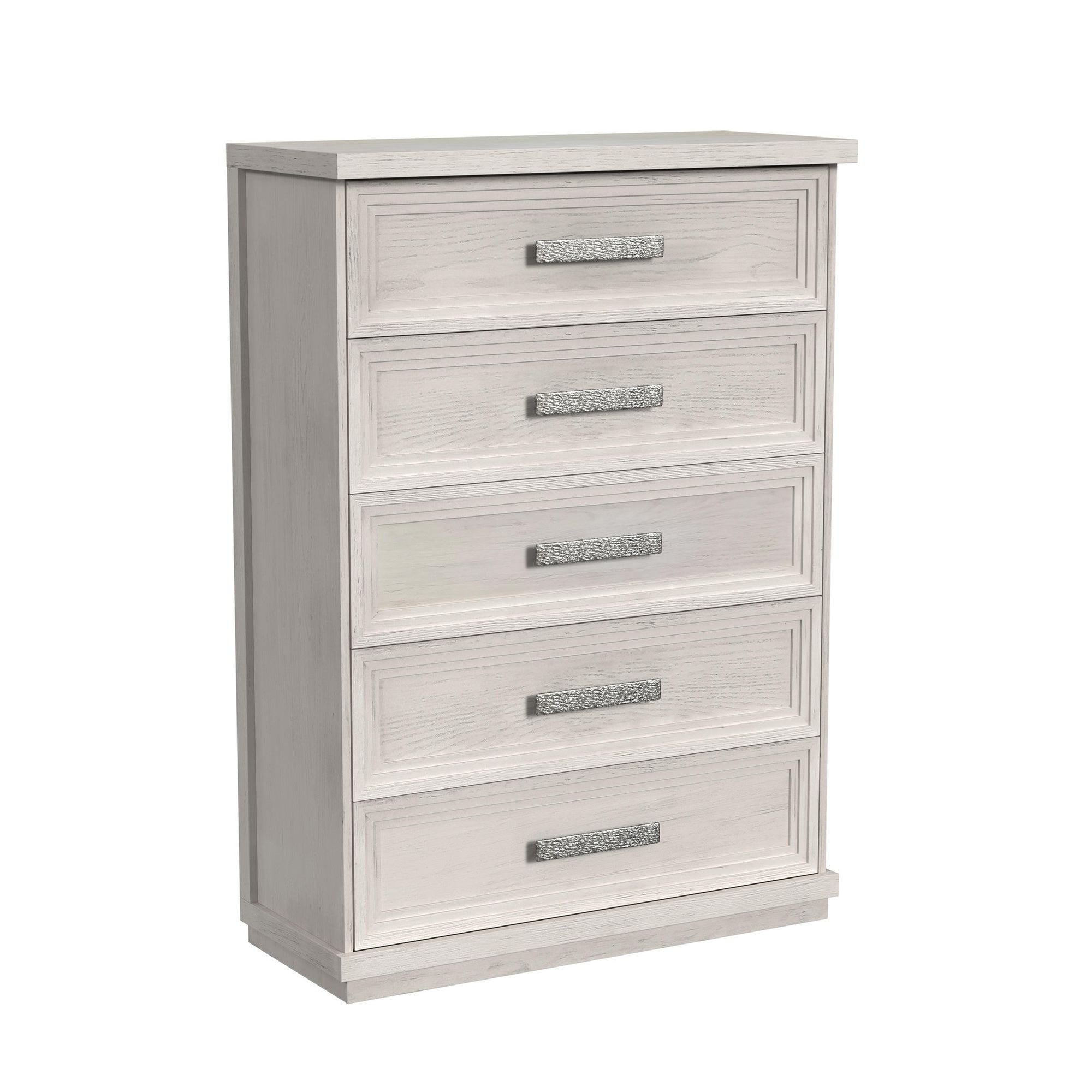 Avalanche 5-Drawer Chest In Antique White