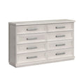 Avalanche 8-Drawer Dresser In Antique White