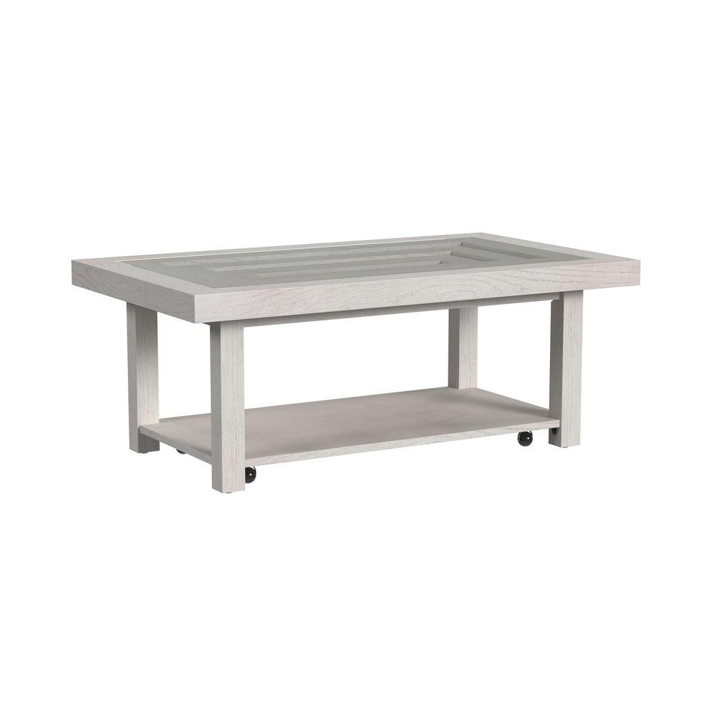 Avalanche Coffee Table In Antique White