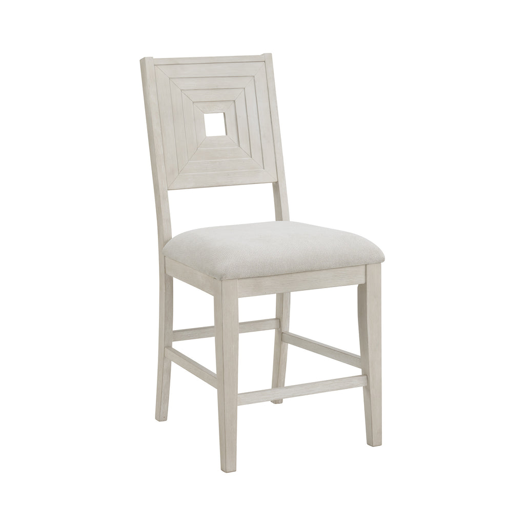 Avalanche Counter Side Chair In Antique White (2 Per Carton)