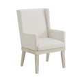 Avalanche Dining Arm Chair In Antique White (2 Per Carton)