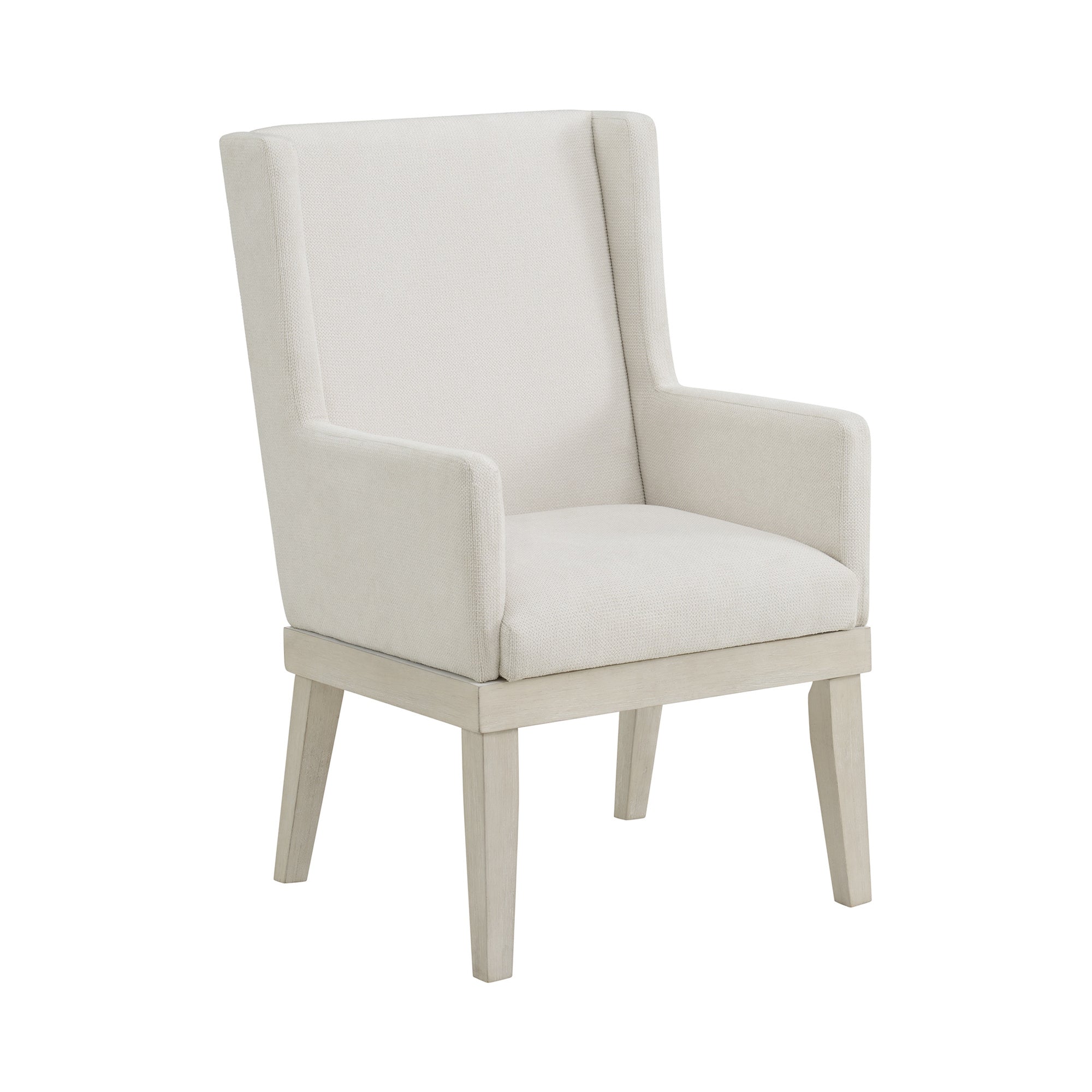 Avalanche Dining Arm Chair In Antique White (2 Per Carton)