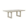 Avalanche Rectangular Dining Table With 18" Leaf In Antique White