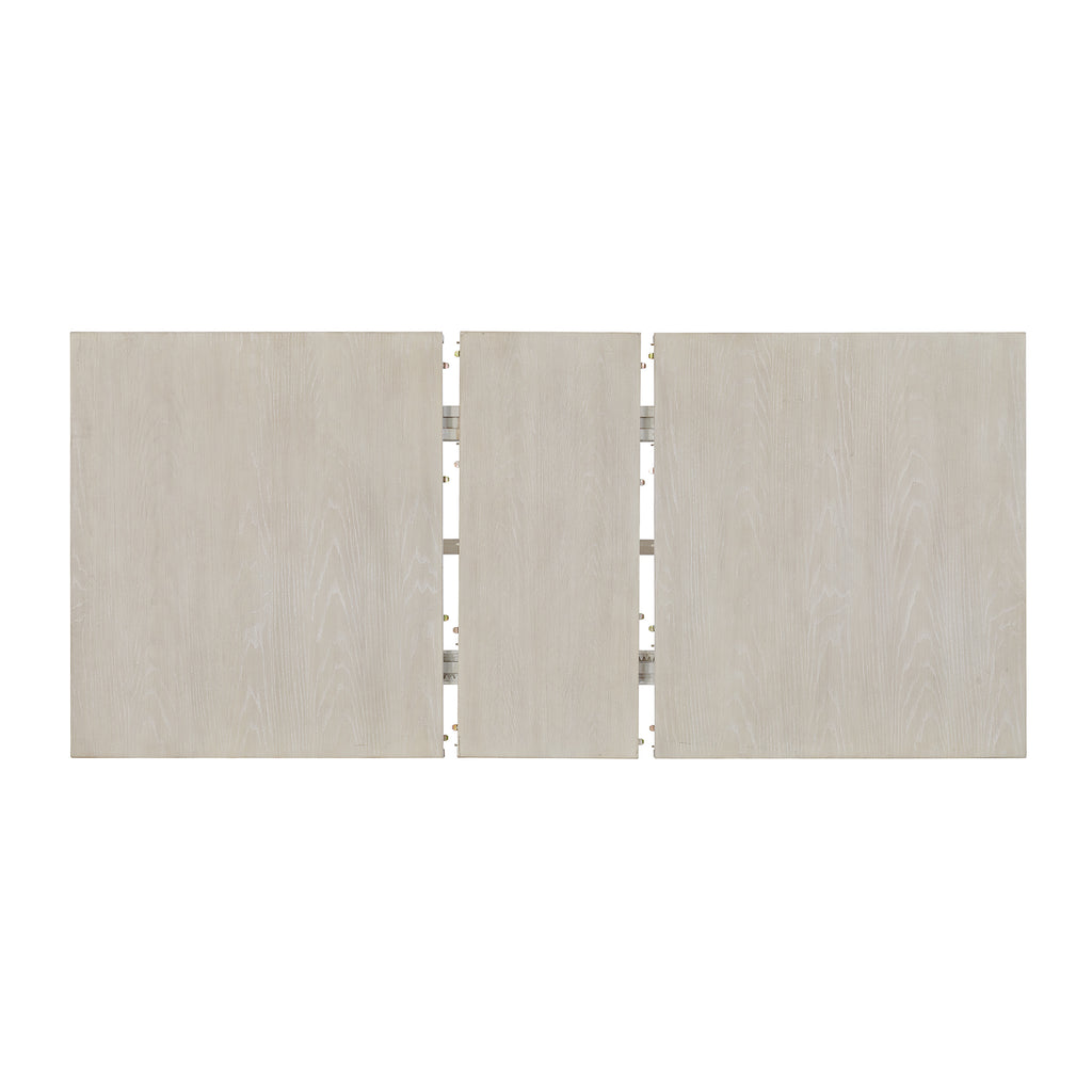 Avalanche Rectangular Dining Table With 18" Leaf In Antique White
