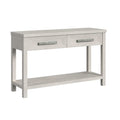 Avalanche Sofa Table In Antique White