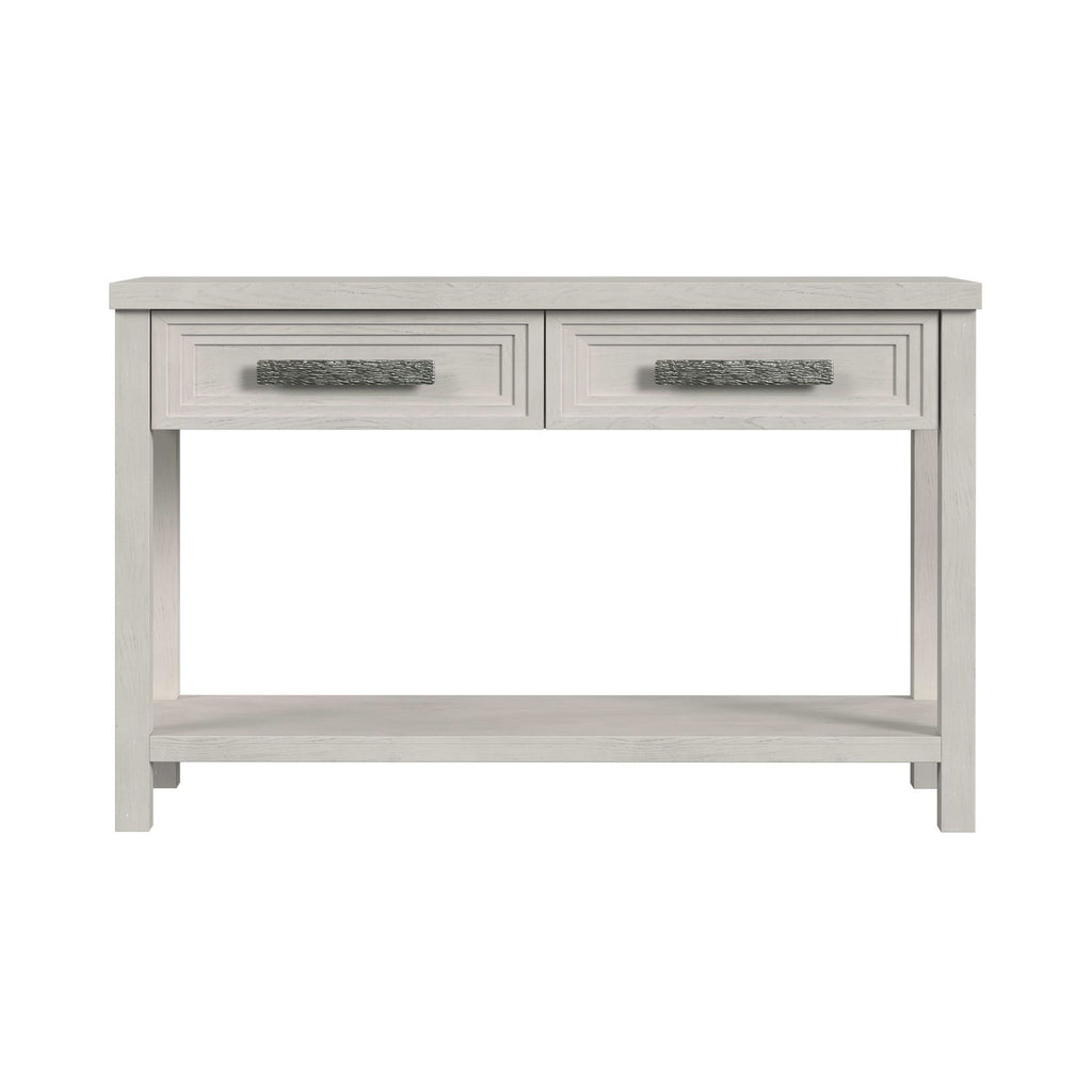 Avalanche Sofa Table In Antique White