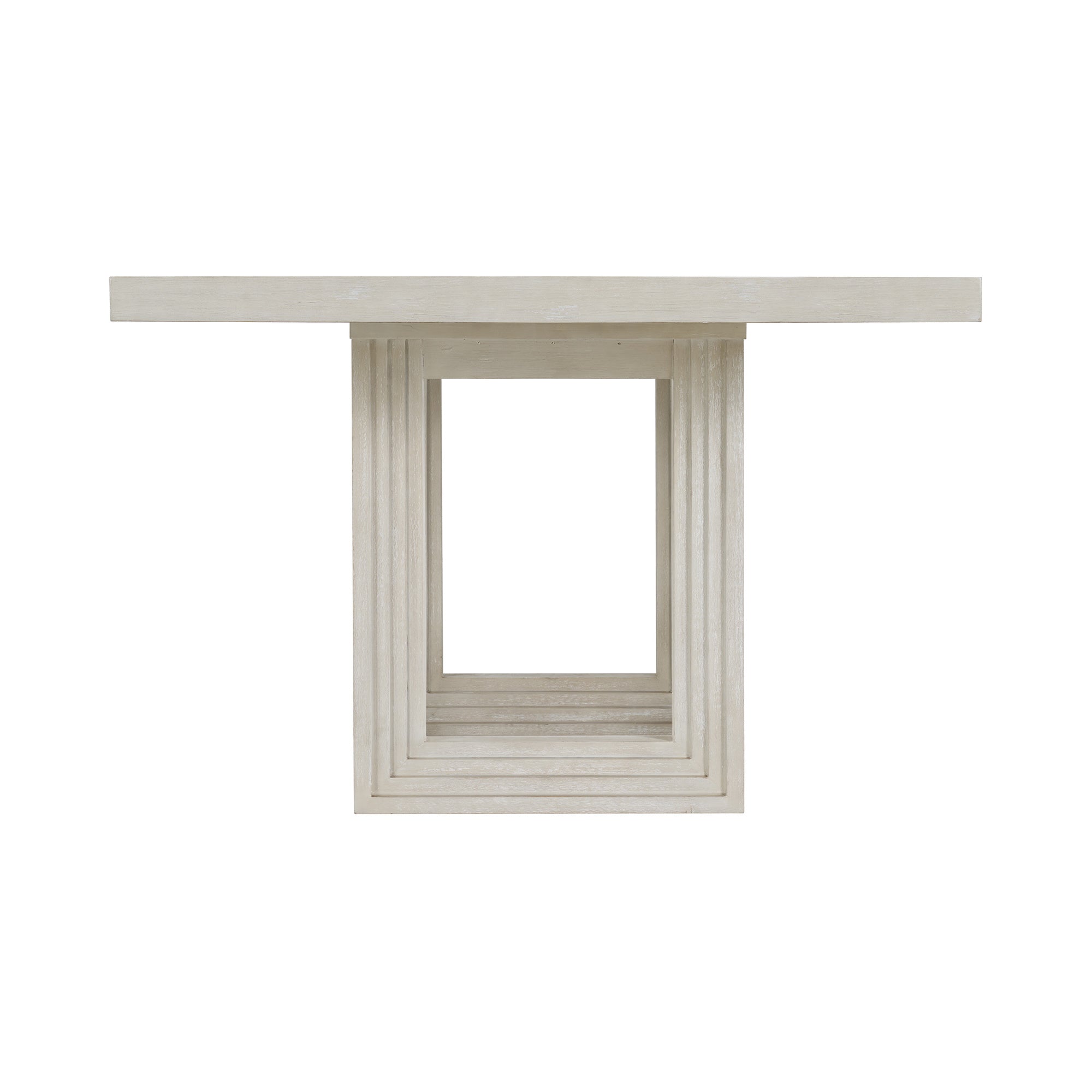 Avalanche Square Counter Table In Antique White