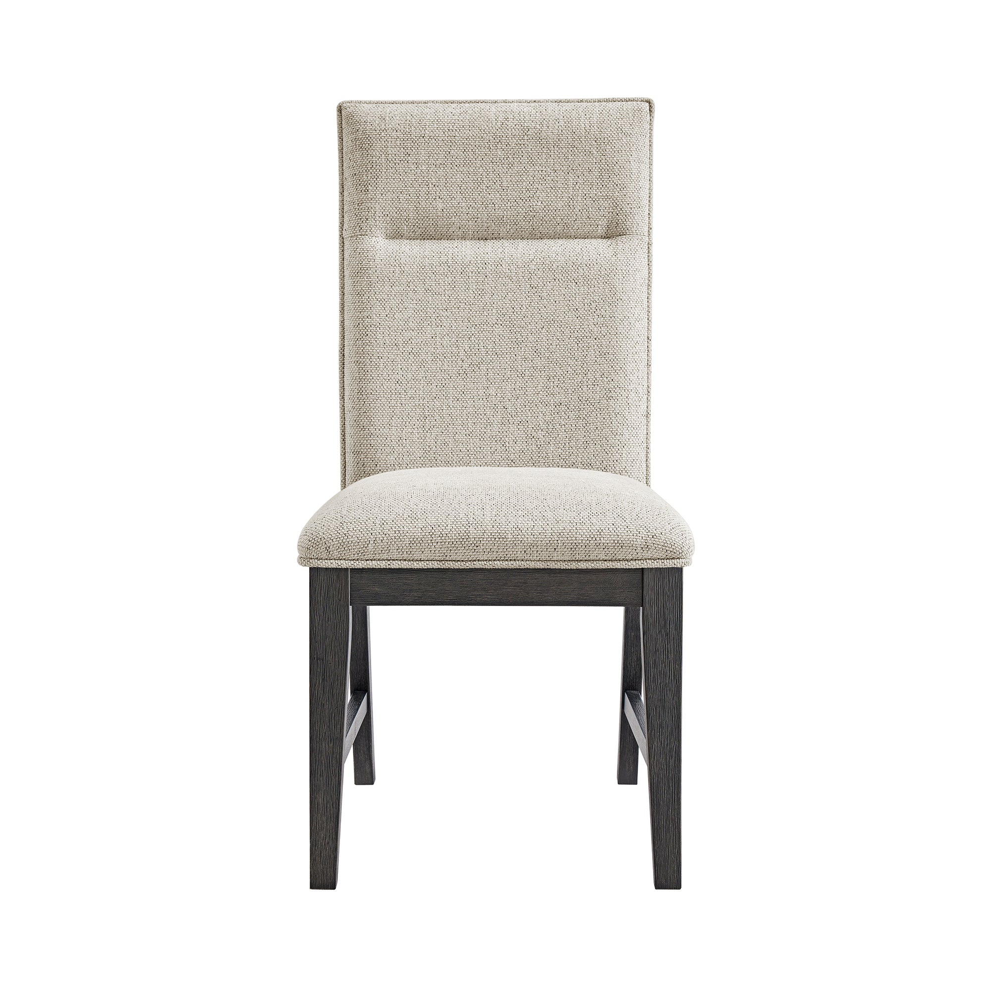 Axel Dining Chair With Light Grey Fabric In Espresso (2 Per Carton)