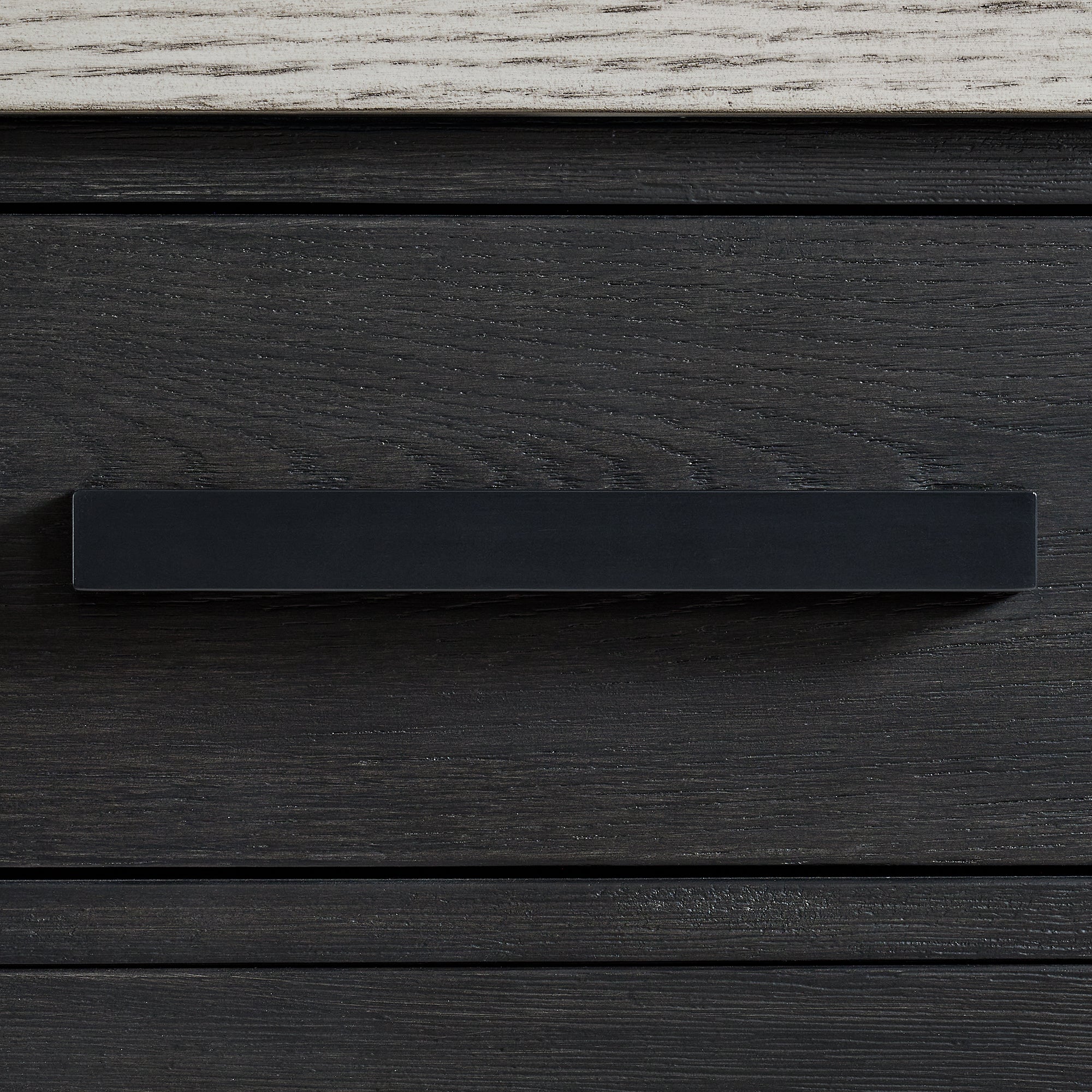 Axel Server In Light Grey And Espresso