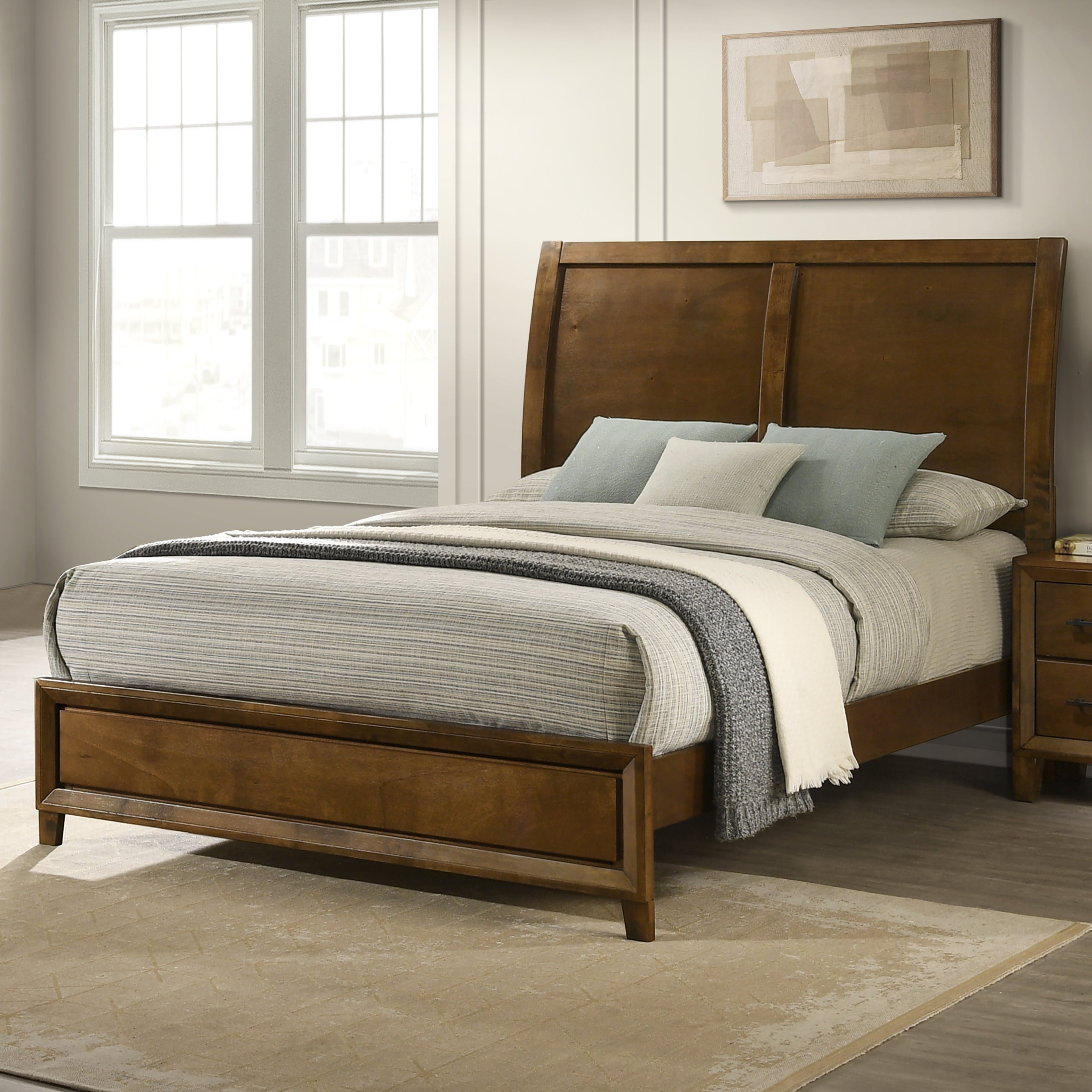 Ballard Queen Bed - Walnut