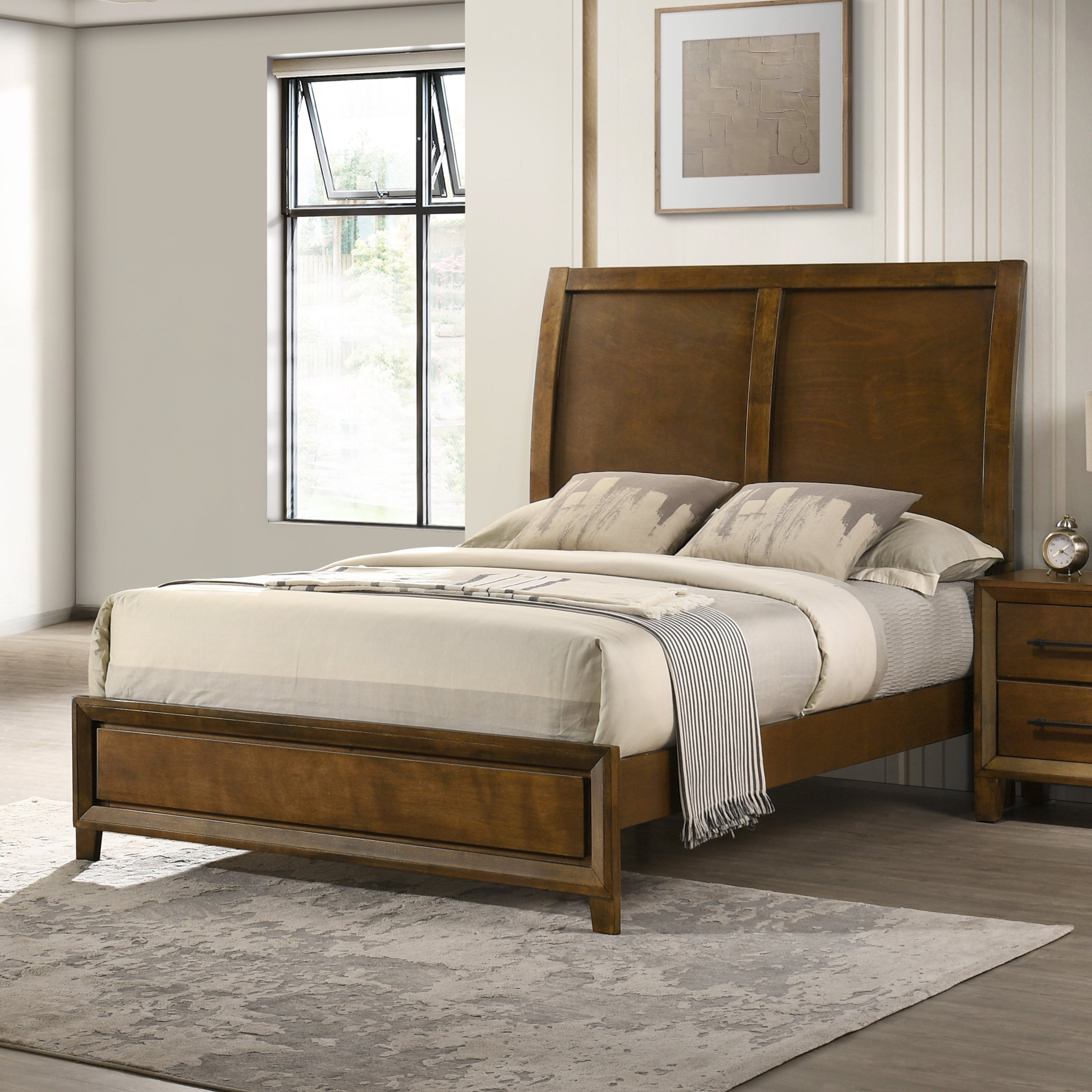 Ballard Full Bed - Walnut