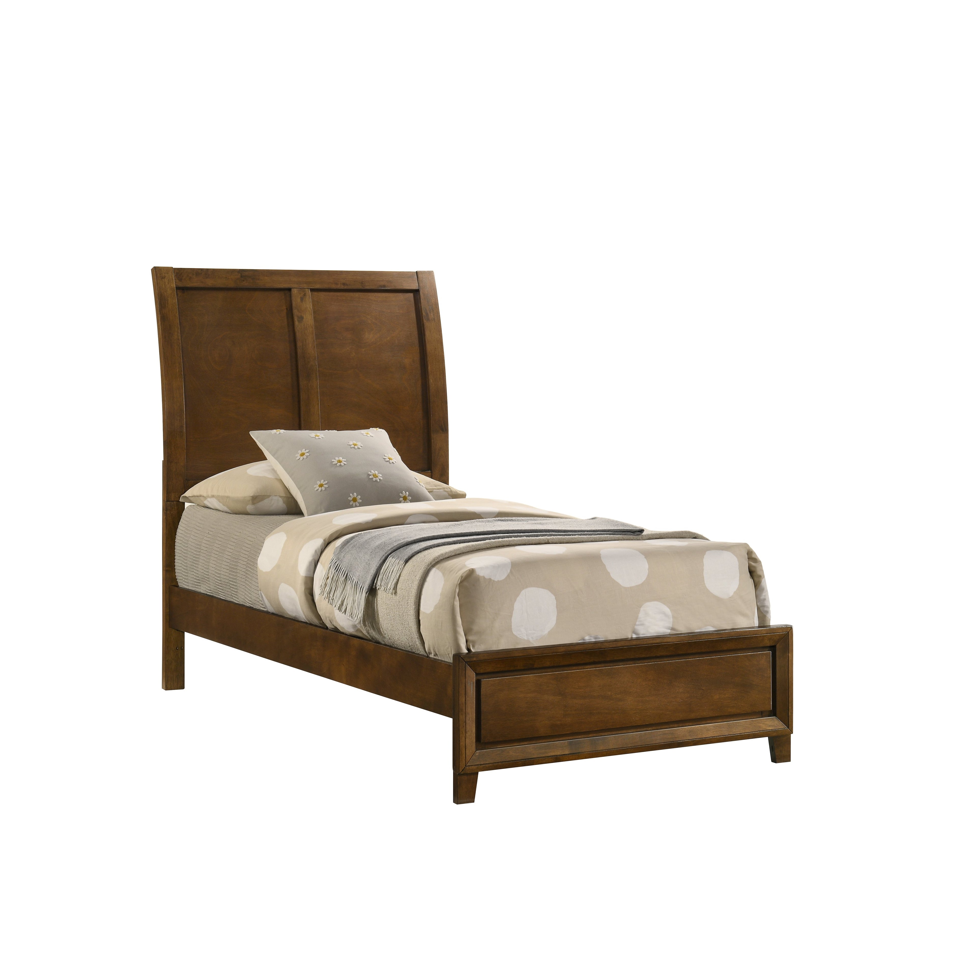 Ballard Twin Bed - Walnut