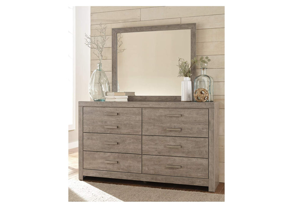 Culverbach Queen Panel Bed with Mirrored Dresser, Chest and Nightstand room view