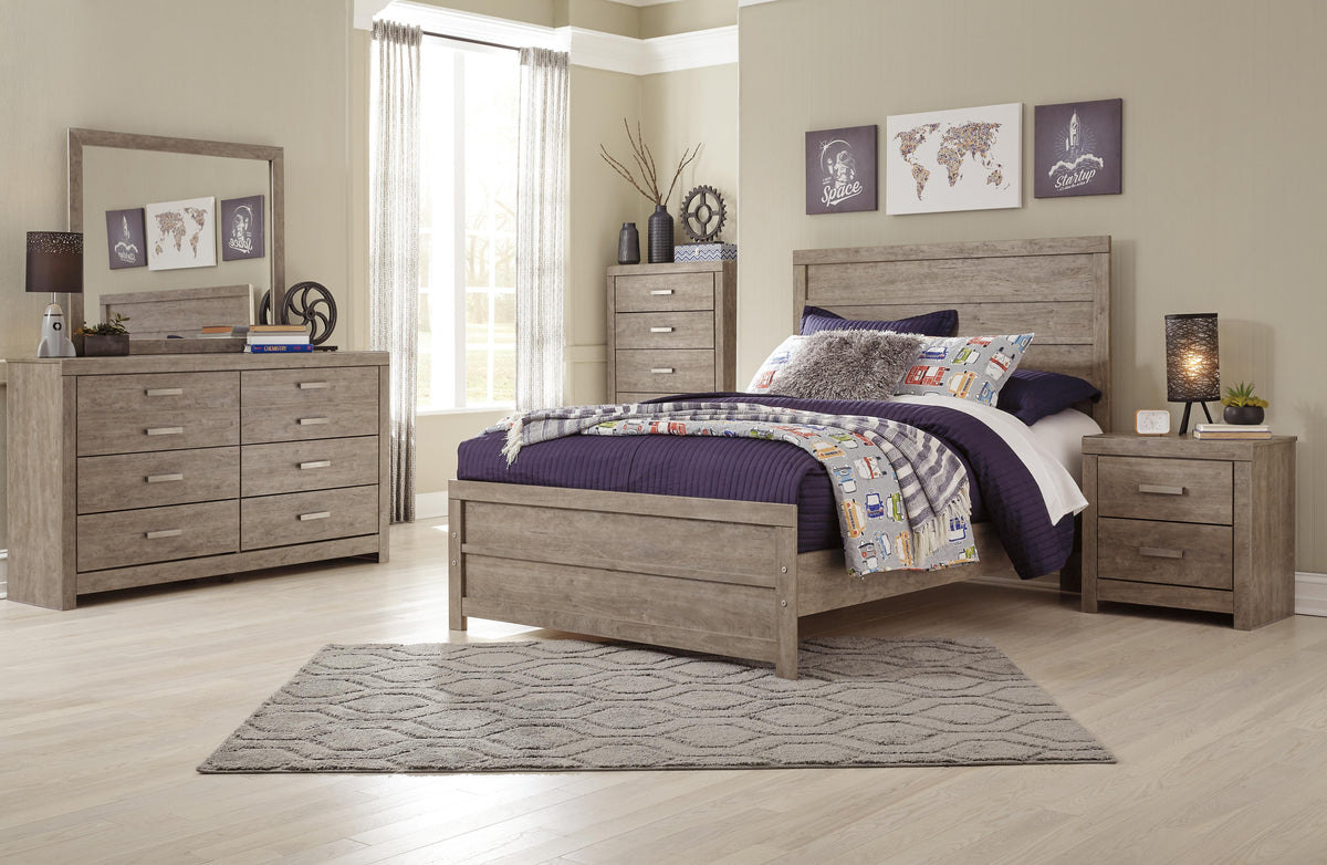 Culverbach Full Panel Bed in Gray, alternate view 9