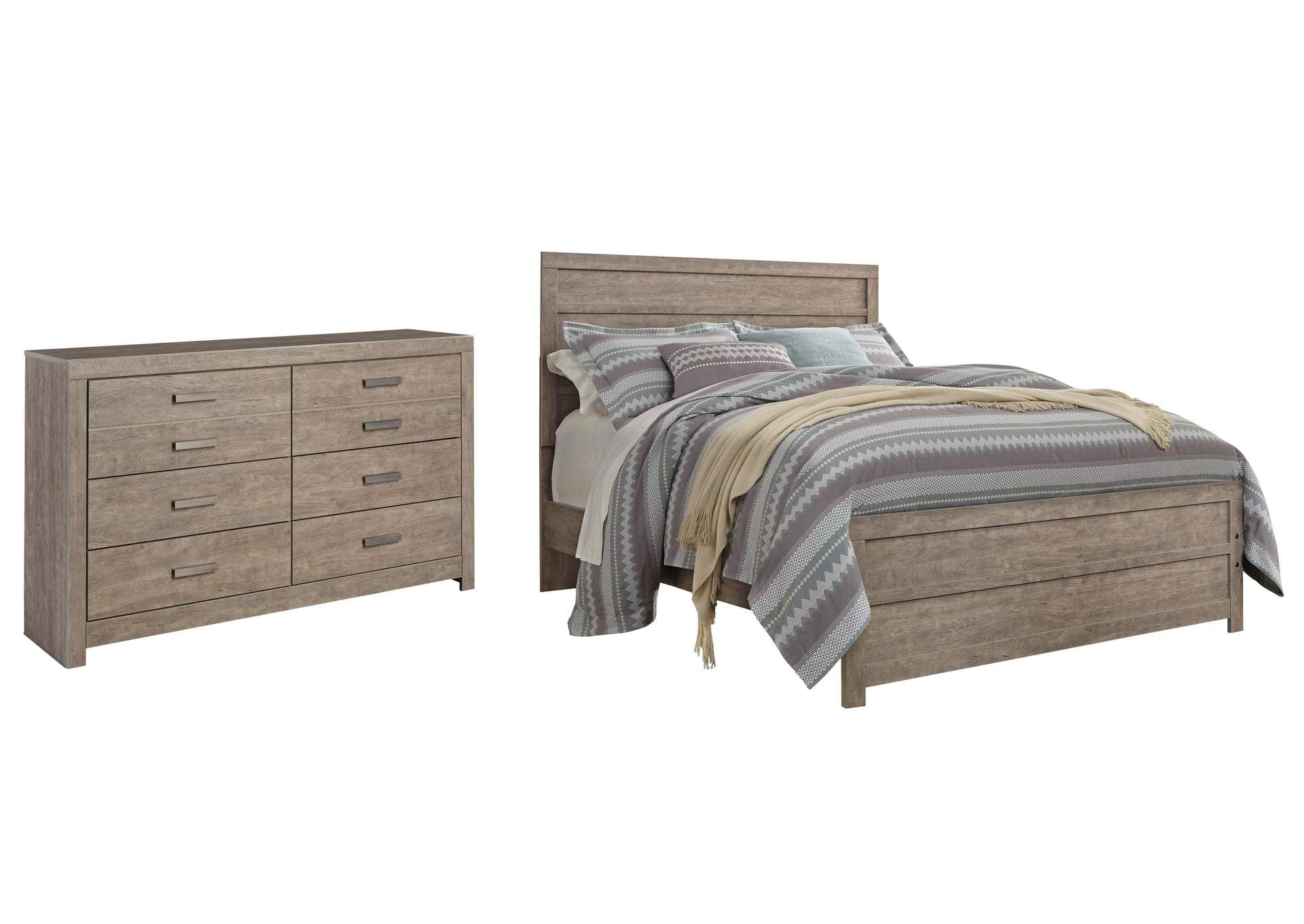 Culverbach Queen Panel Bed with Dresser
