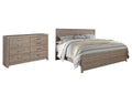 Culverbach King Panel Bed with Dresser