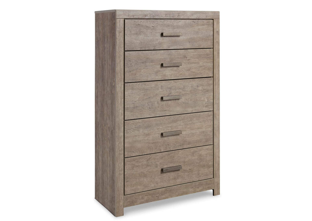 Culverbach Full Panel Bed, Dresser, Mirror, Chest and 2 Nightstands
