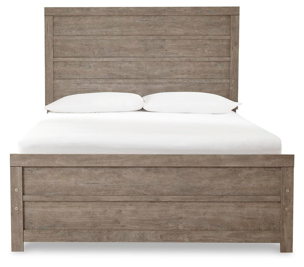 Culverbach Full Panel Bed in Gray, front view