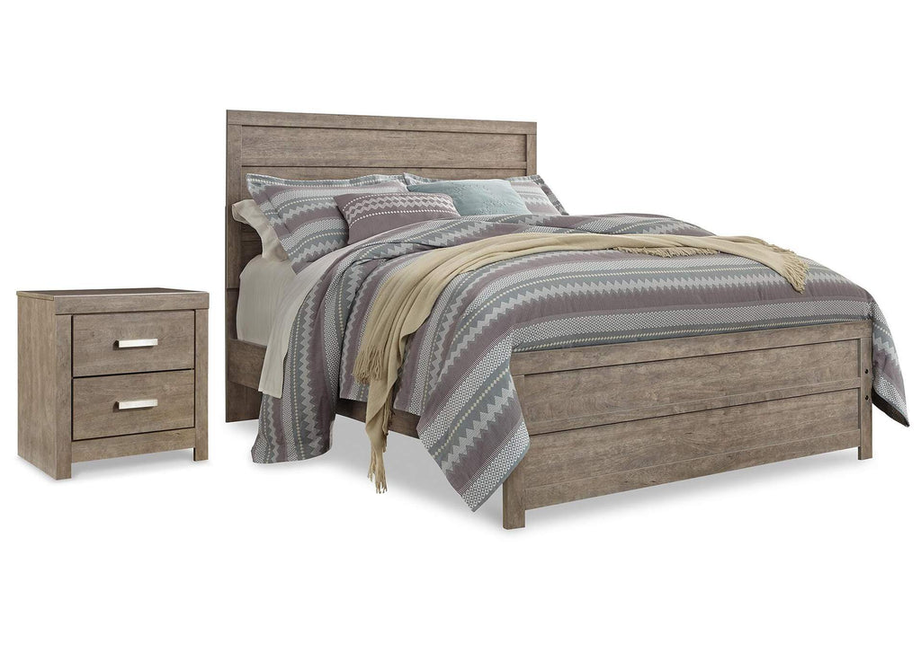 Culverbach Queen Panel Bed and Nightstand