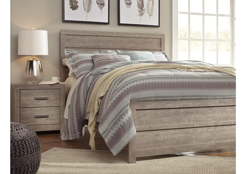 Culverbach Queen Panel Bed and Nightstand