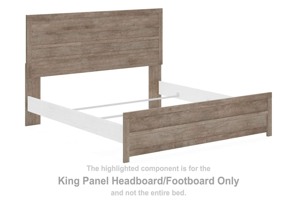 Culverbach King Panel Bed and Nightstand