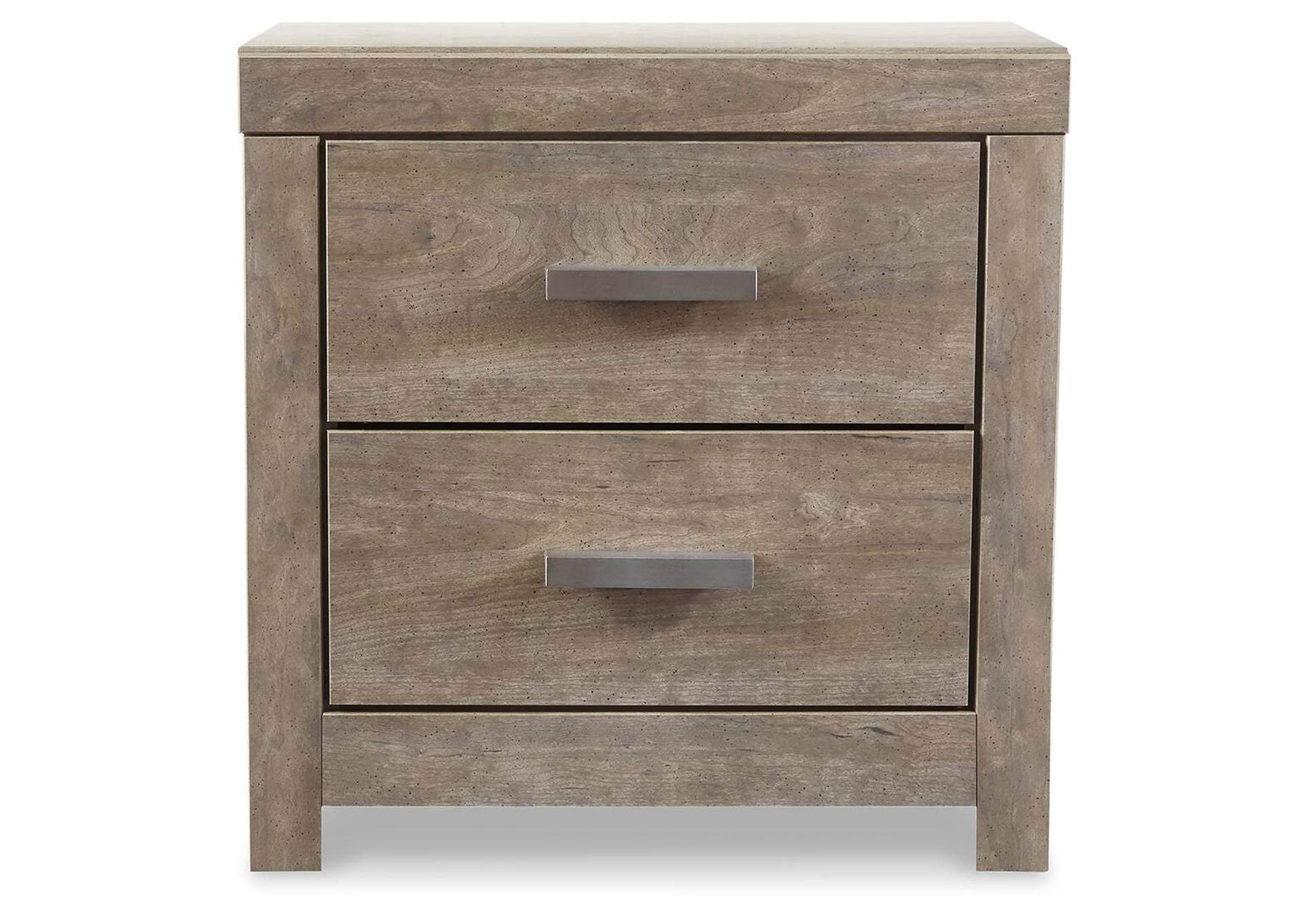 Culverbach Queen Panel Bed with Mirrored Dresser, Chest and 2 Nightstands