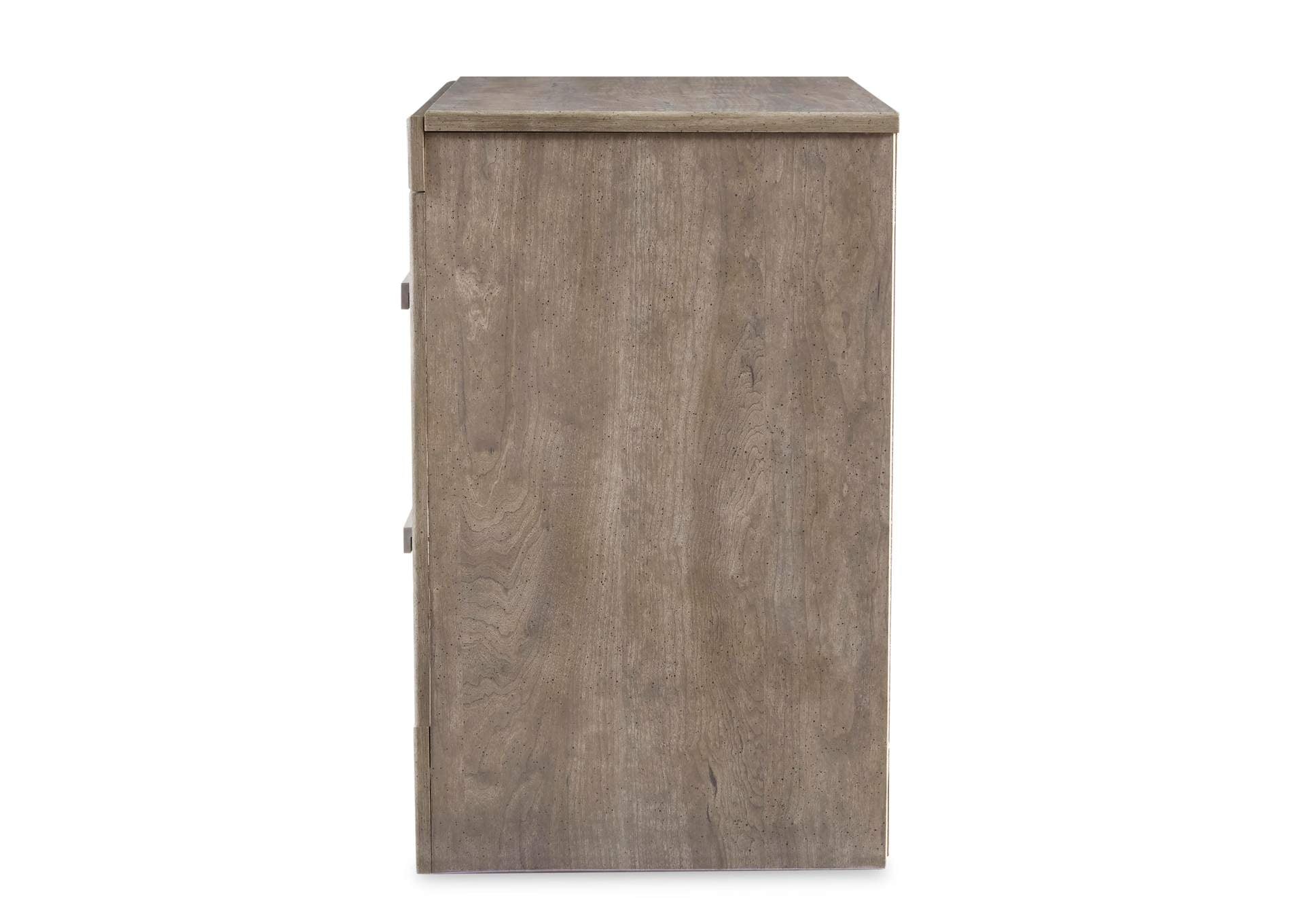 Culverbach Queen Panel Bed and Nightstand side view