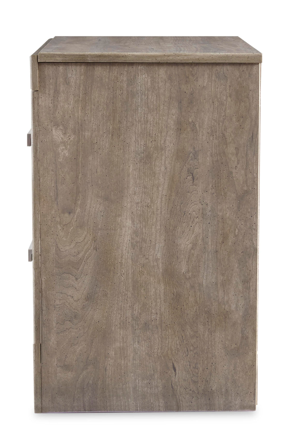 Culverbach Nightstand in Gray, alternate side view